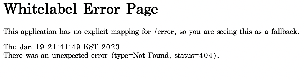 404 page